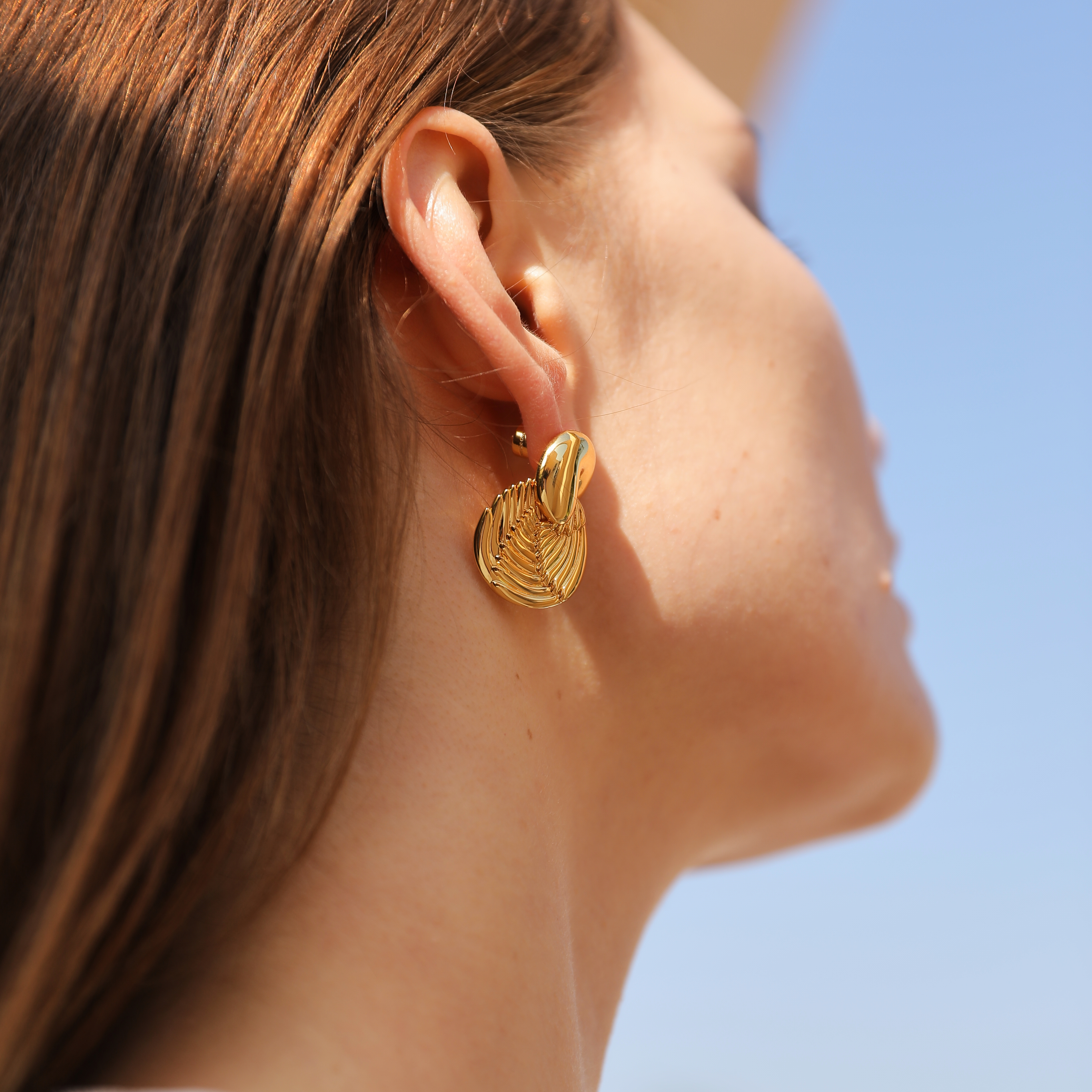 Horus Wing Earrings